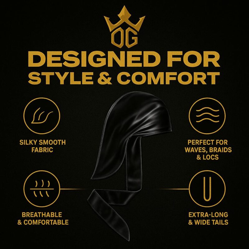 silky durag breathable
